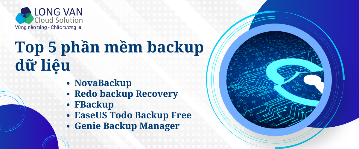 Top 5 phần mềm backup dữ liệu