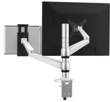 Tay đỡ 1 màn hình LCD và 1 máy tính bảng gắn bàn Grandix IPFR7066S