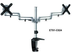 Tay đỡ 2 màn hình 27 inch gắn bàn Lumi Legend ET01- C024