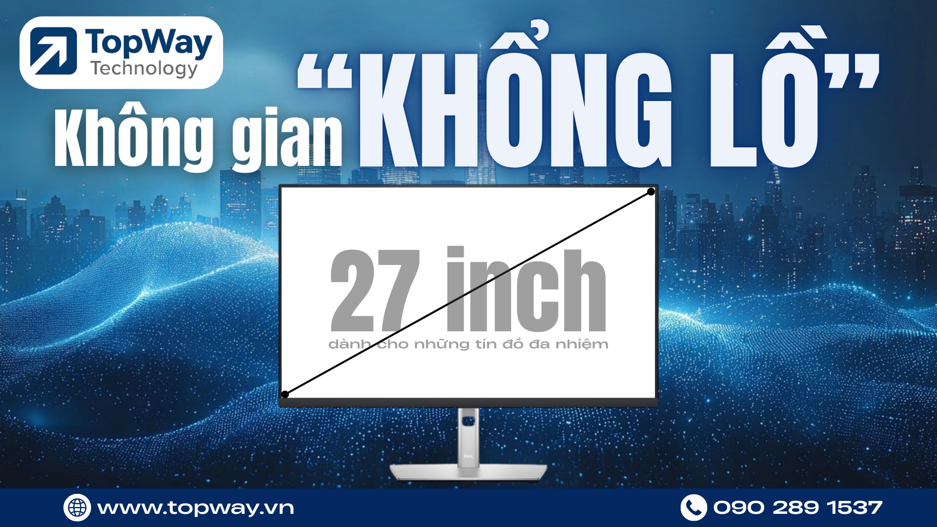 Dell P2722H (27 inch) – Không gian "khổng lồ" cho tín đồ đa nhiệm