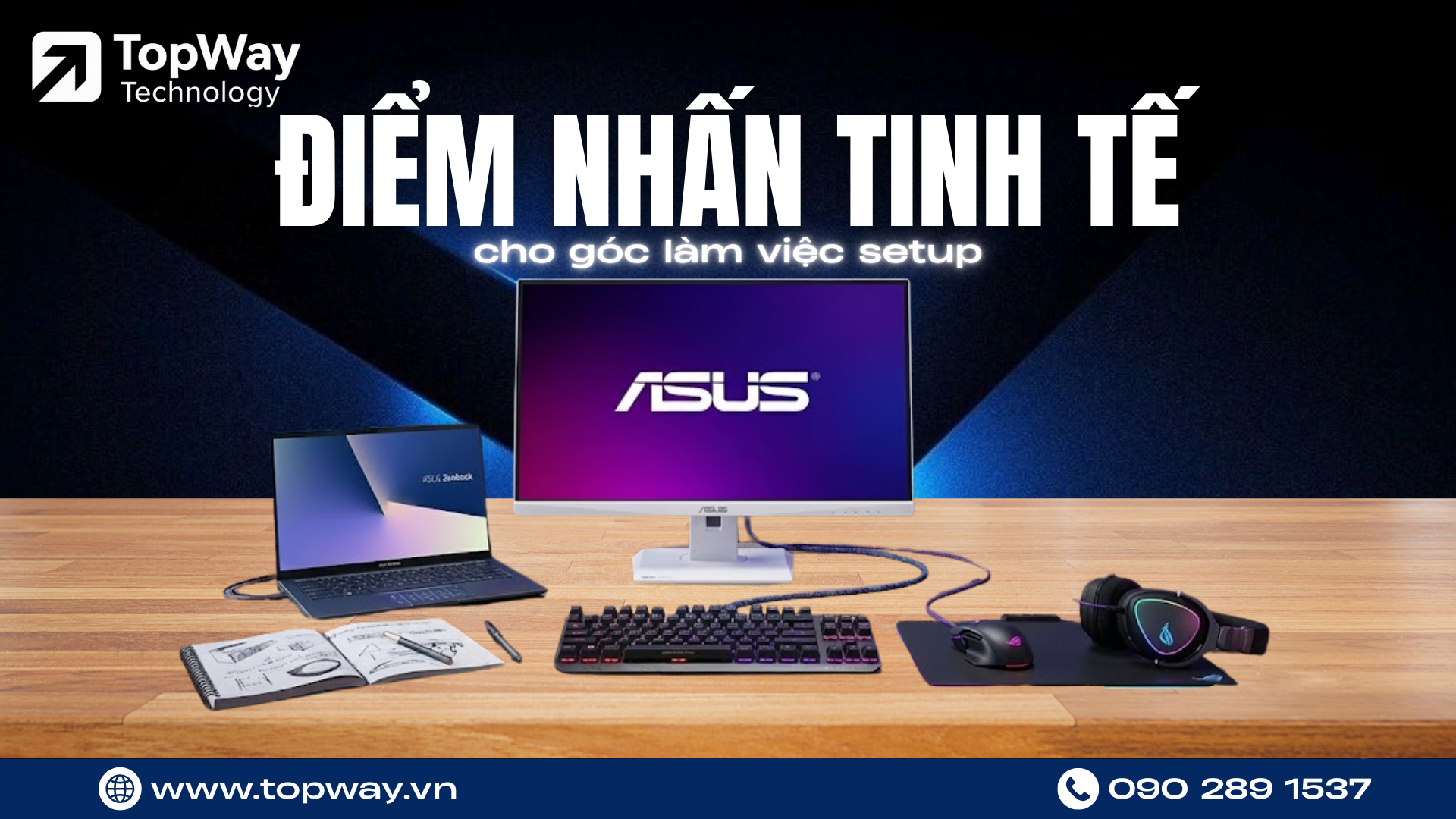 ASUS VZ24EHF-W (Trắng) - “Điểm nhấn tinh tế cho góc làm việc Setup”