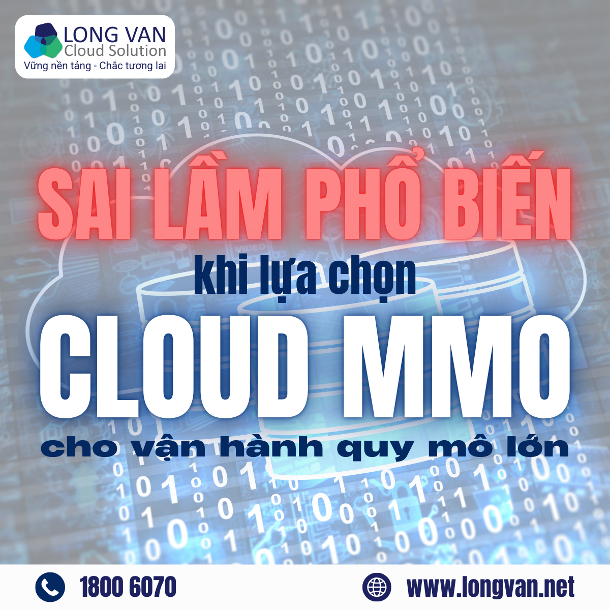 Những sai lầm phổ biến khi lựa chọn Cloud MMO cho vận hành quy mô lớn