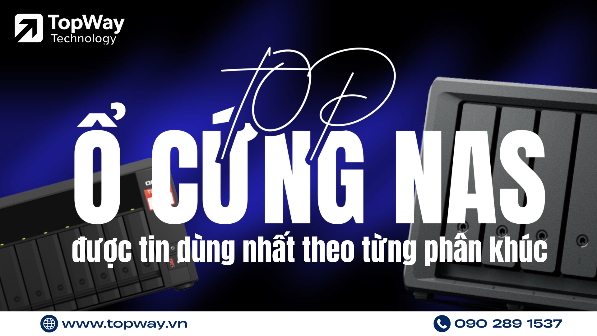 Top ổ cứng NAS được tin dùng nhất theo từng phân khúc