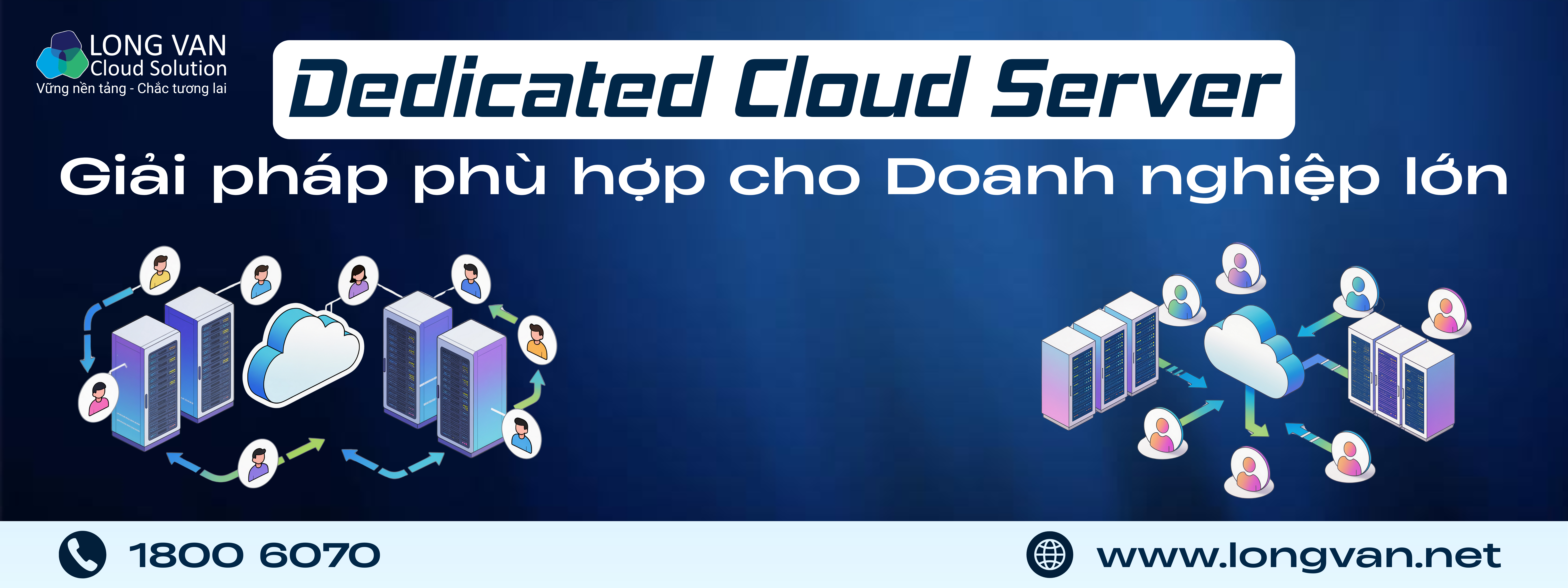 Dedicated Cloud Server - Giải pháp phù hợp cho Doanh nghiệp lớn