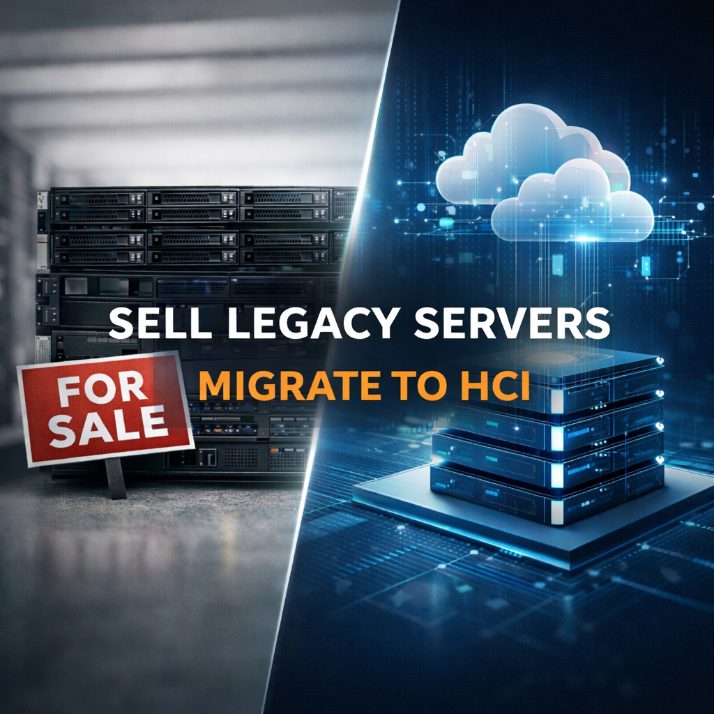 Máy chủ cũ nên bán hay nâng cấp thành HCI ? Bài toán tối ưu hạ tầng cho doanh nghiệp