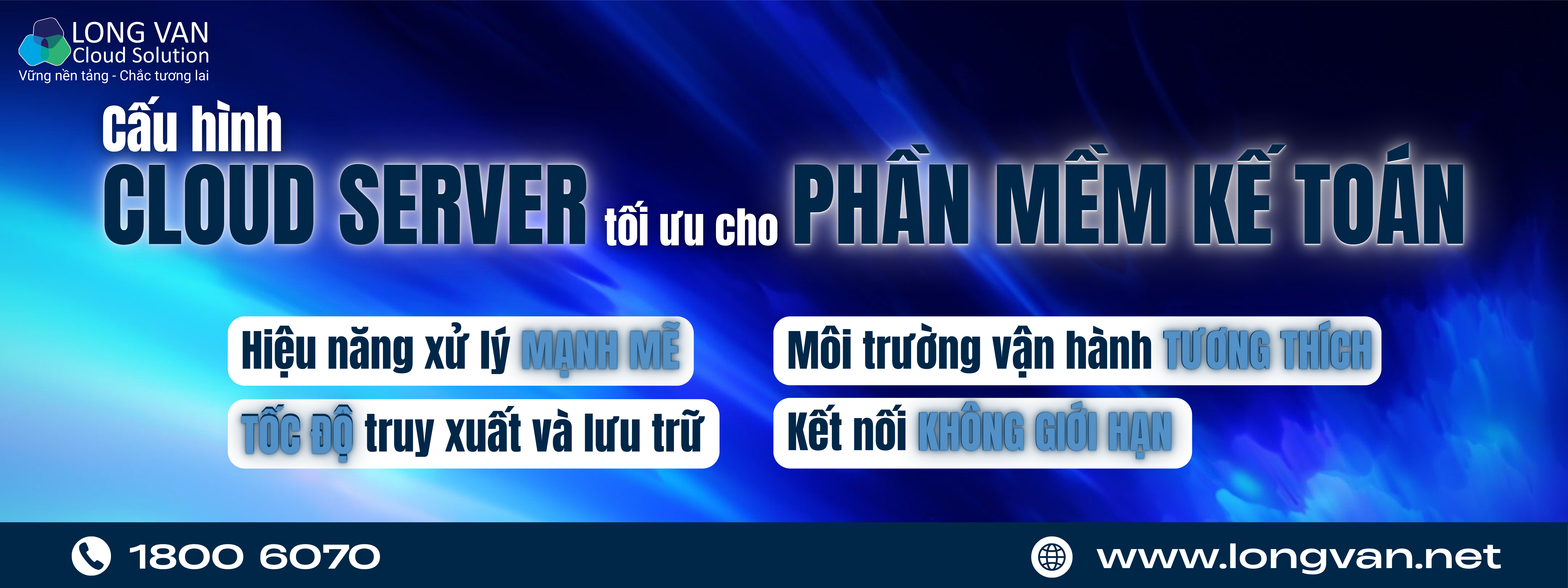 Cấu hình Cloud Server tối ưu cho phần mềm kế toán