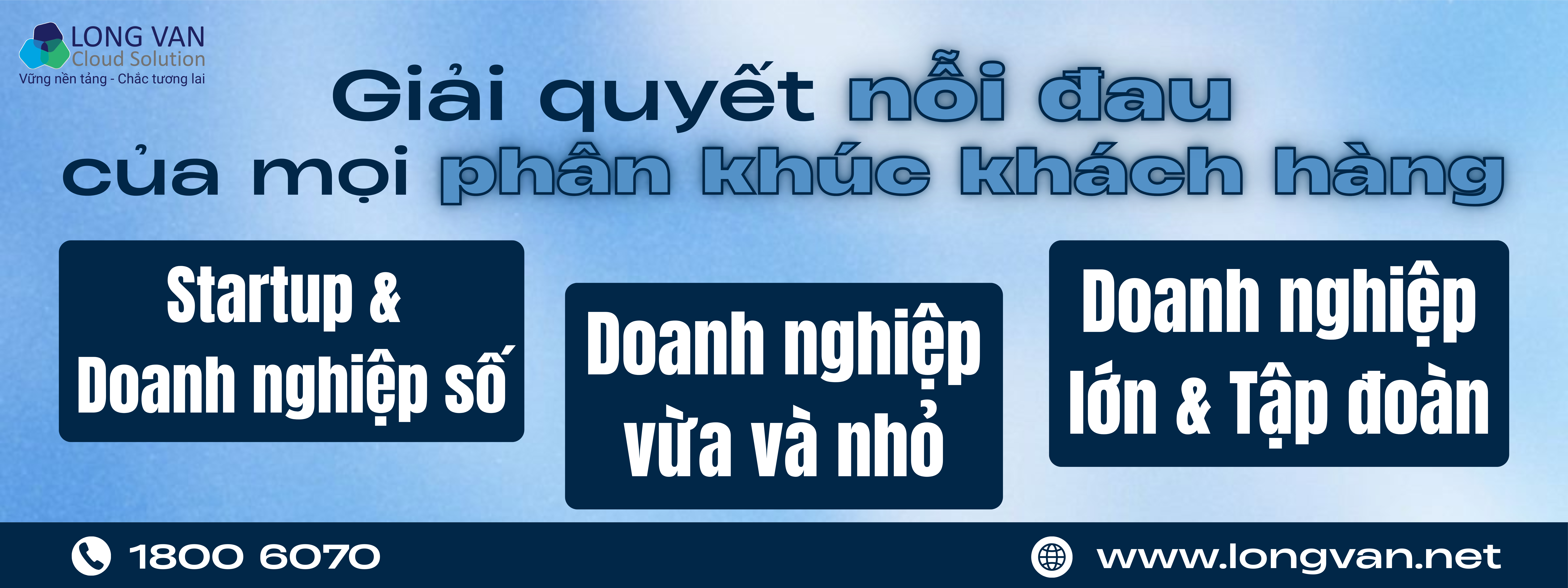 Giải quyết nỗi đau của mọi phân khúc khách hàng