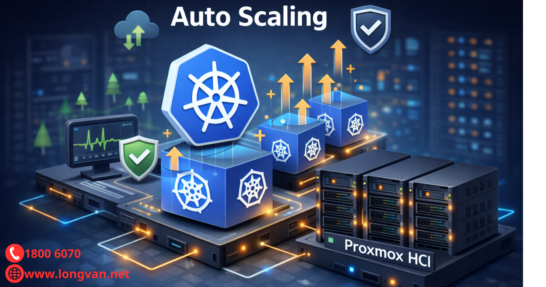 Đảm bảo uptime cho workload Kubernetes trên Proxmox HCI