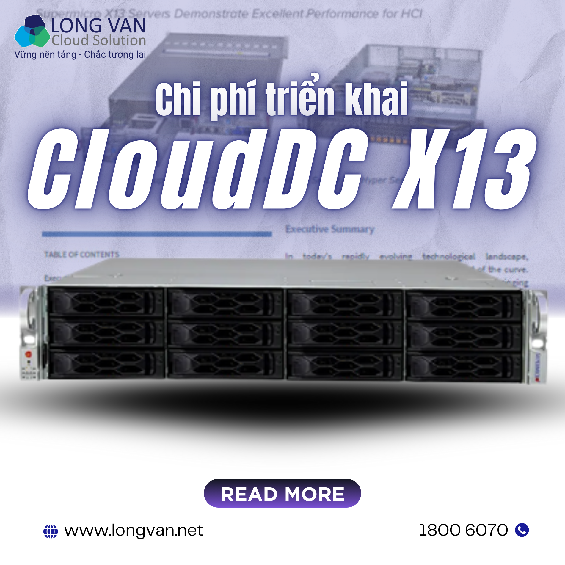 Chi phí triển khai CloudDC X13: Đầu tư bao nhiêu là đủ cho một hệ thống máy chủ mạnh mẽ?