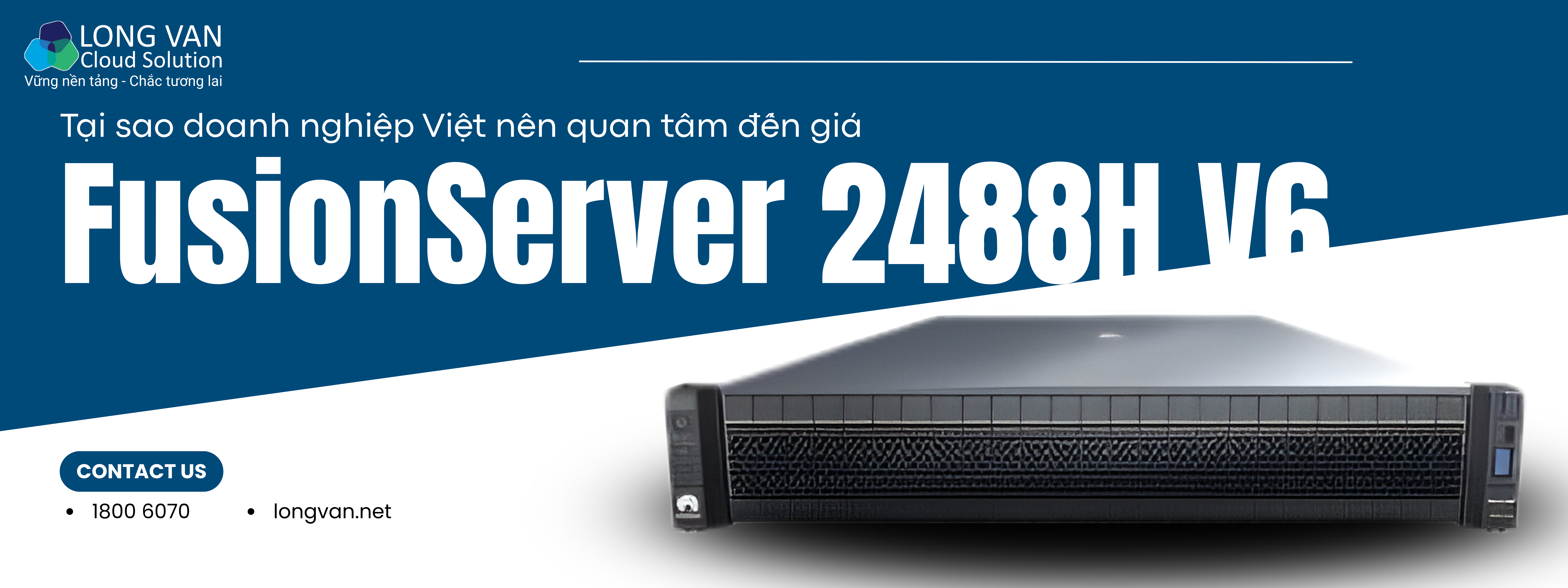 Tại sao doanh nghiệp Việt nên quan tâm đến giá FusionServer 2488H V6?