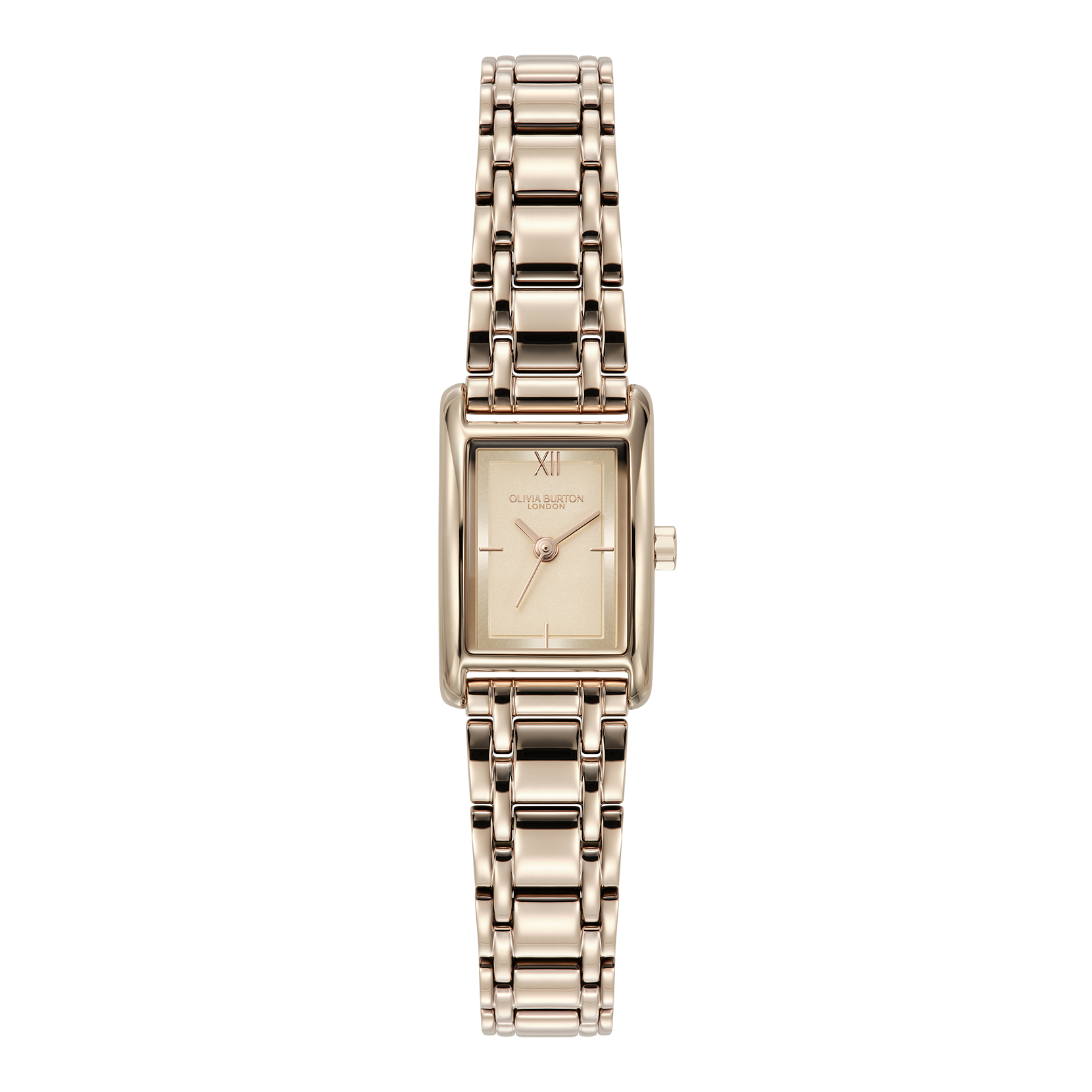 16mm Mini Grove Rose Gold Bracelet Watch