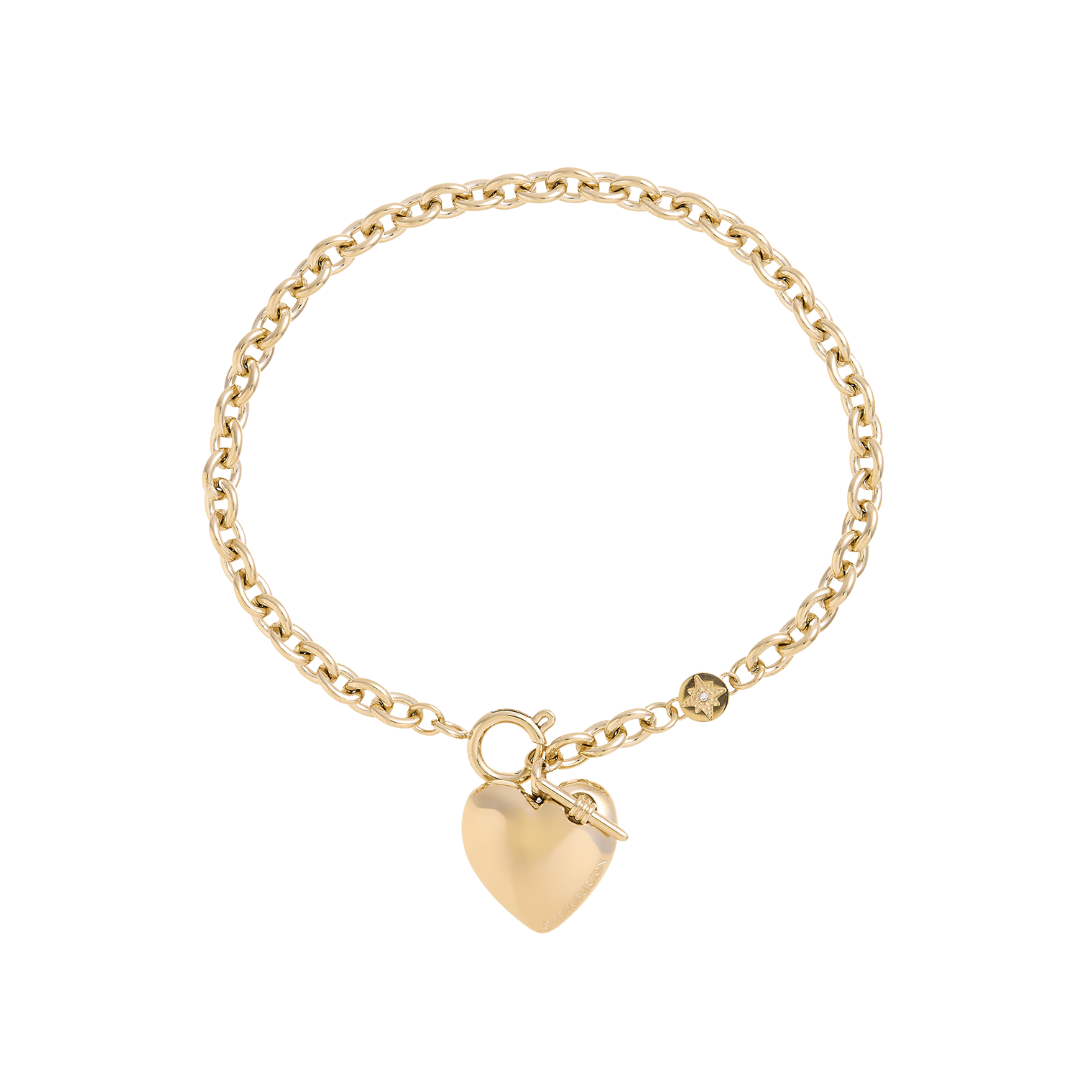 Classic Knot Heart Bracelet