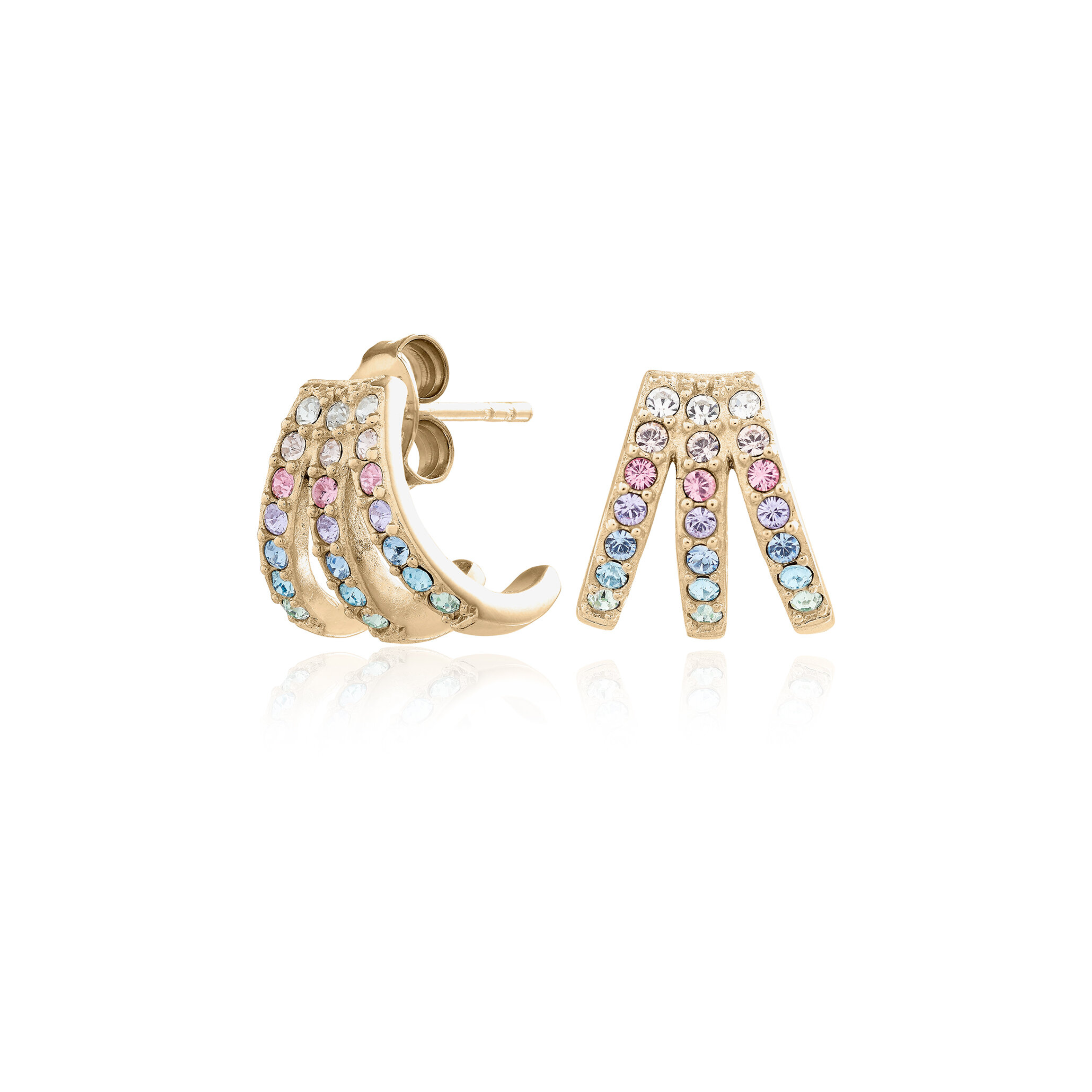 Khuyên tai Olivia Burton Rainbow Claw