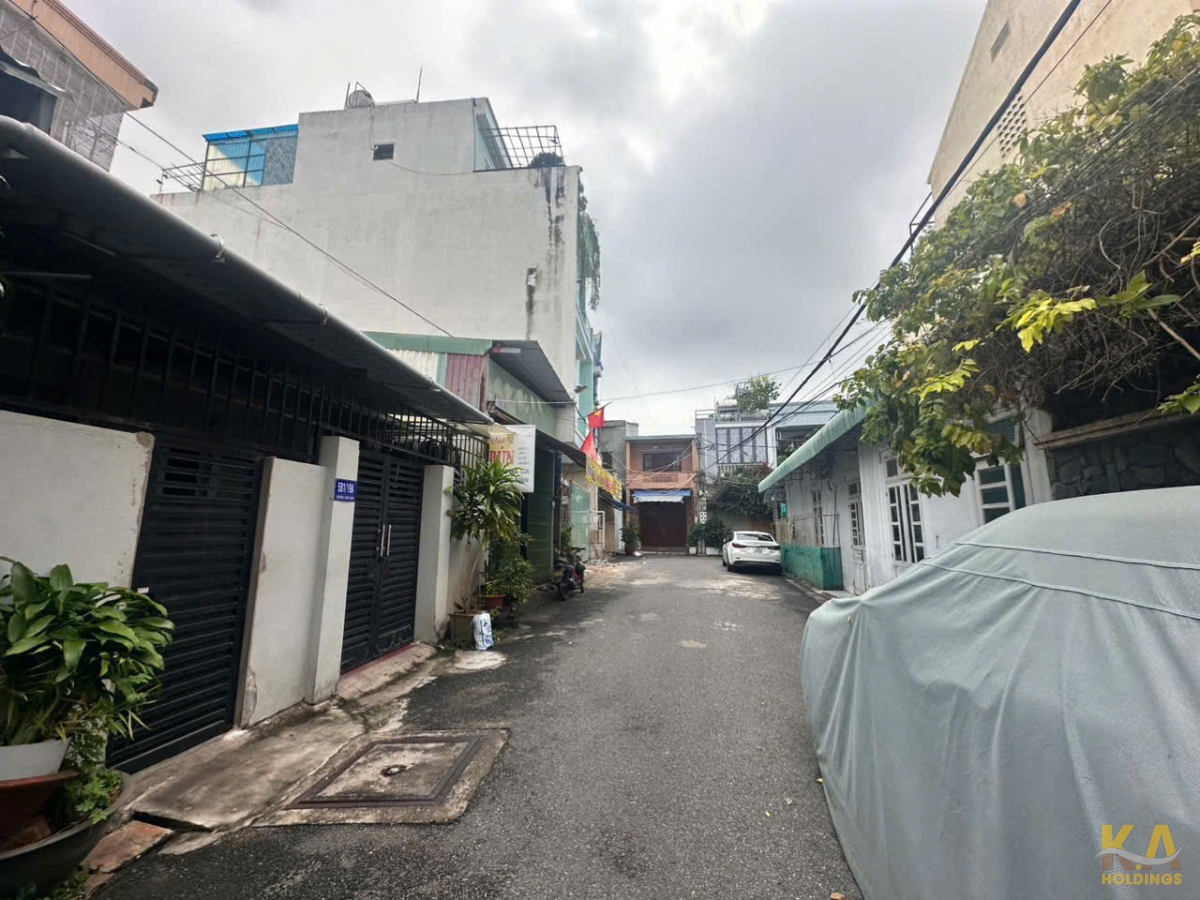 BÁN NHÀ CẤP 4 MẶT TIỀN HÀN MẠC TỬ,TAM THẮNG, TPHCM - 48M (4,2x11,4) - TÂY BẮC - HẺM 2 OTO - 6,05 TỶ (TL)