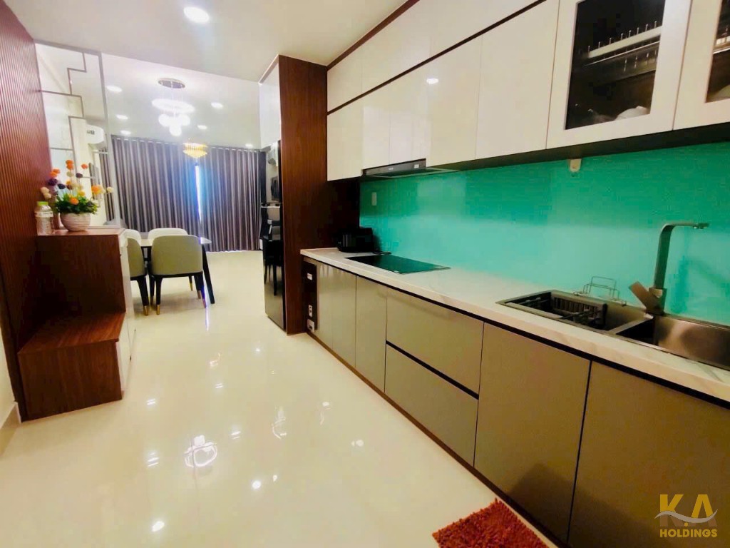 CHO THUÊ CĂN HỘ GATEWAY B - 74M - 2PN 2WC - TẦNG TRUNG - FULL NỘI THẤT - TÂY BẮC - GIÁ 10 TR/THÁNG