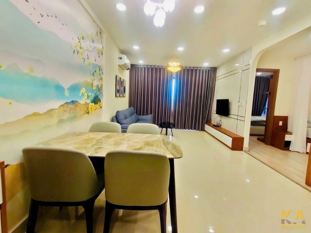 CHO THUÊ CĂN HỘ GATEWAY B - 74M - 2PN 2WC - TẦNG TRUNG - FULL NỘI THẤT - TÂY BẮC - GIÁ 10 TR/THÁNG