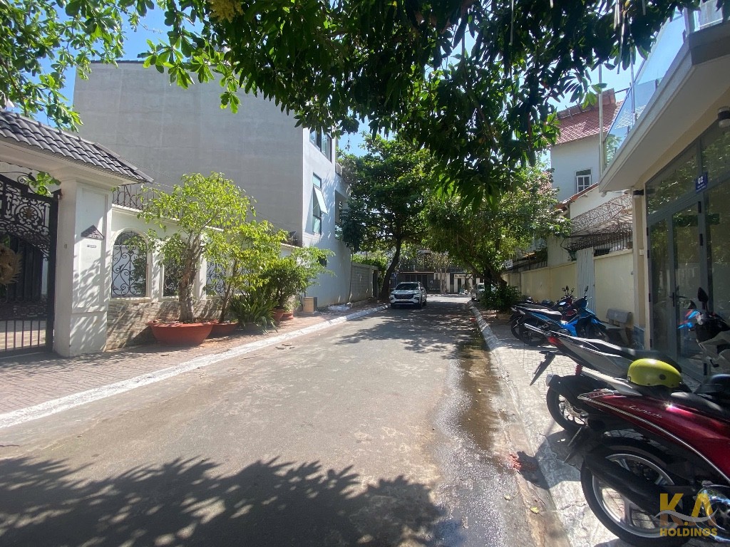 BÁN ĐẤT BIỆT THỰ MẶT TIỀN KHU Á CHÂU - BÀU SEN 8 - P.2 - 253,7M (14,7x21,5) - FULL THỔ CƯ - GIÁ 18,5 TỶ