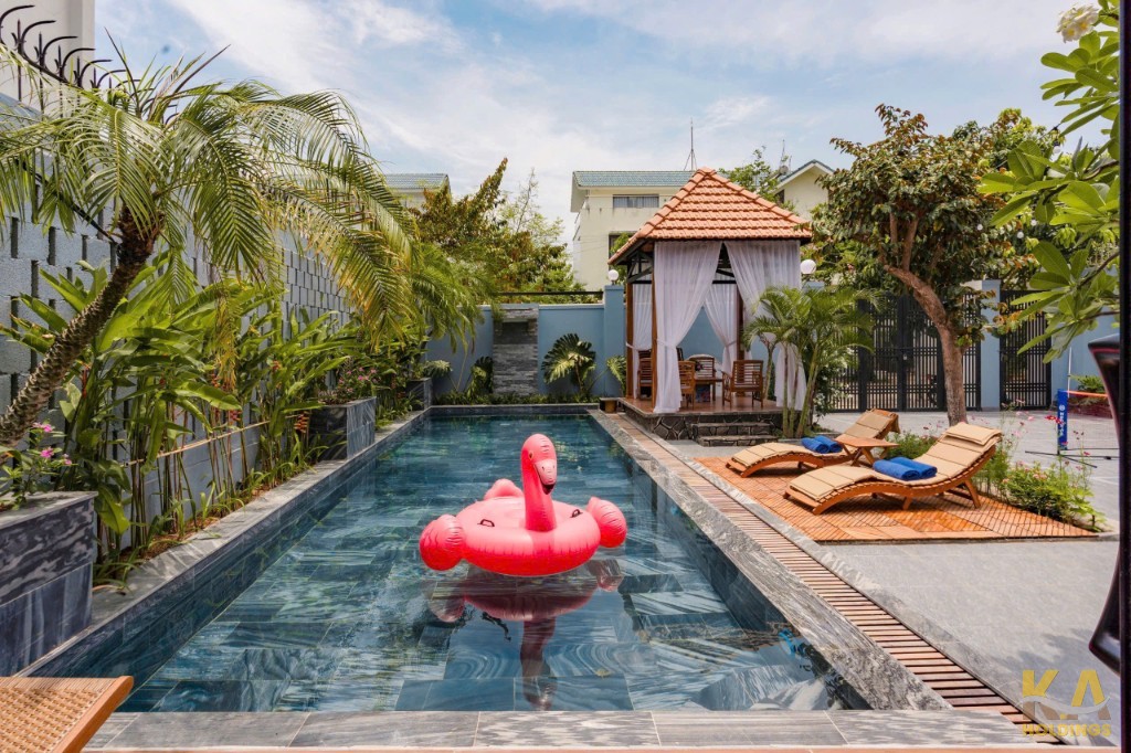  CHO THUÊ VILLA NHÀ GỖ PHONG CÁCH NHẬT – LONG CUNG VŨNG TÀU - 300M – 4PN – CÁCH BIỂN 500M – GIÁ 55 TRIỆU/THÁNG