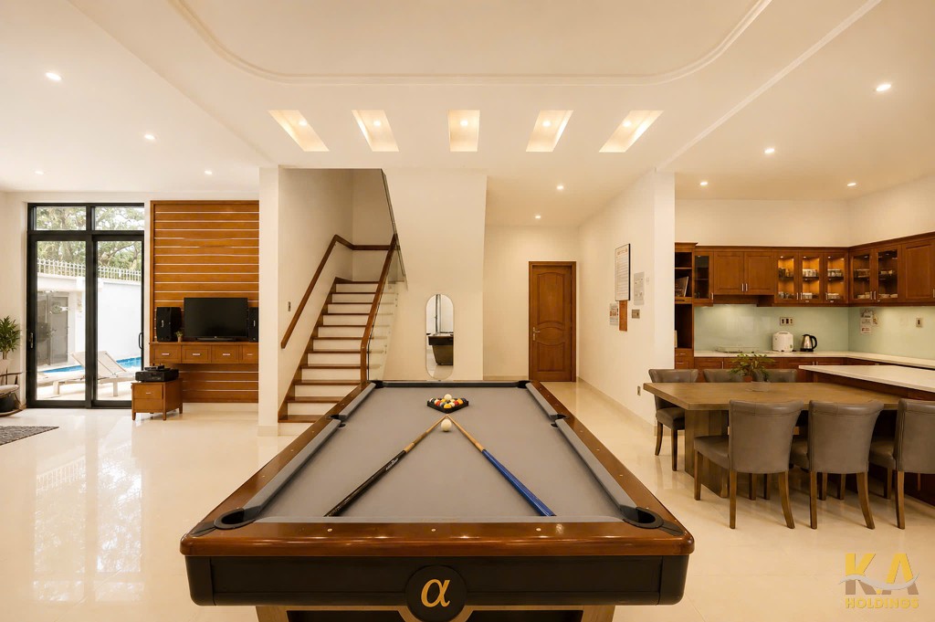 CHO THUÊ VILLA HỒ BƠI RIÊNG – KHU BIỆT THỰ THANH BÌNH – 350M² – 7PN – GIÁ 47 TRIỆU/THÁNG