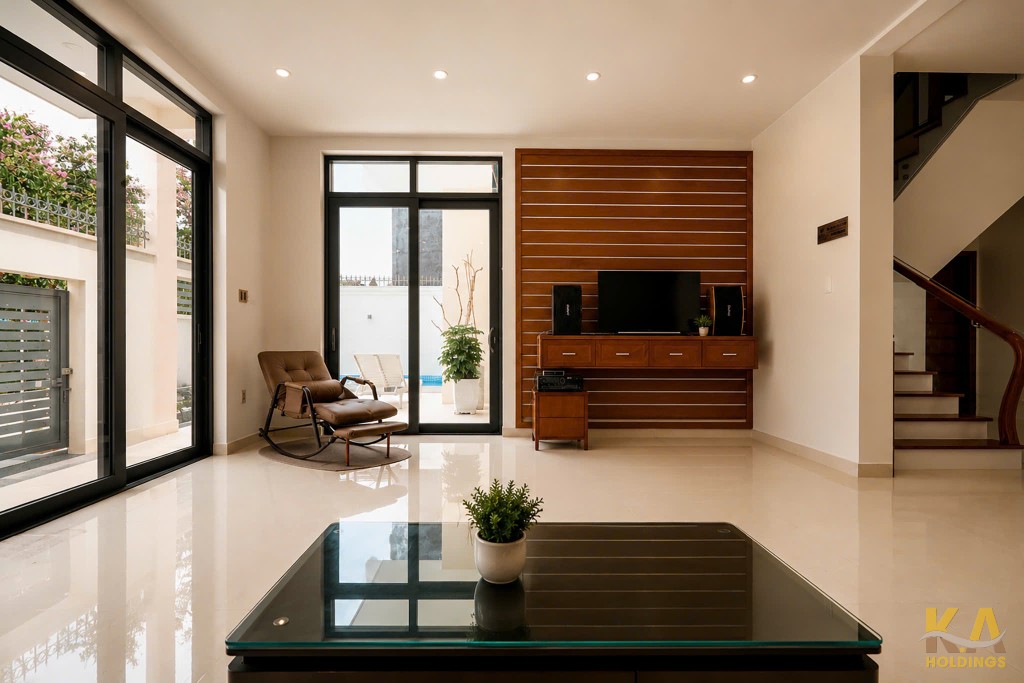 CHO THUÊ VILLA HỒ BƠI RIÊNG – KHU BIỆT THỰ THANH BÌNH – 350M² – 7PN – GIÁ 47 TRIỆU/THÁNG