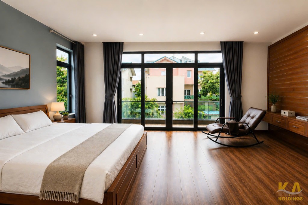 CHO THUÊ VILLA HỒ BƠI RIÊNG – KHU BIỆT THỰ THANH BÌNH – 350M² – 7PN – GIÁ 47 TRIỆU/THÁNG