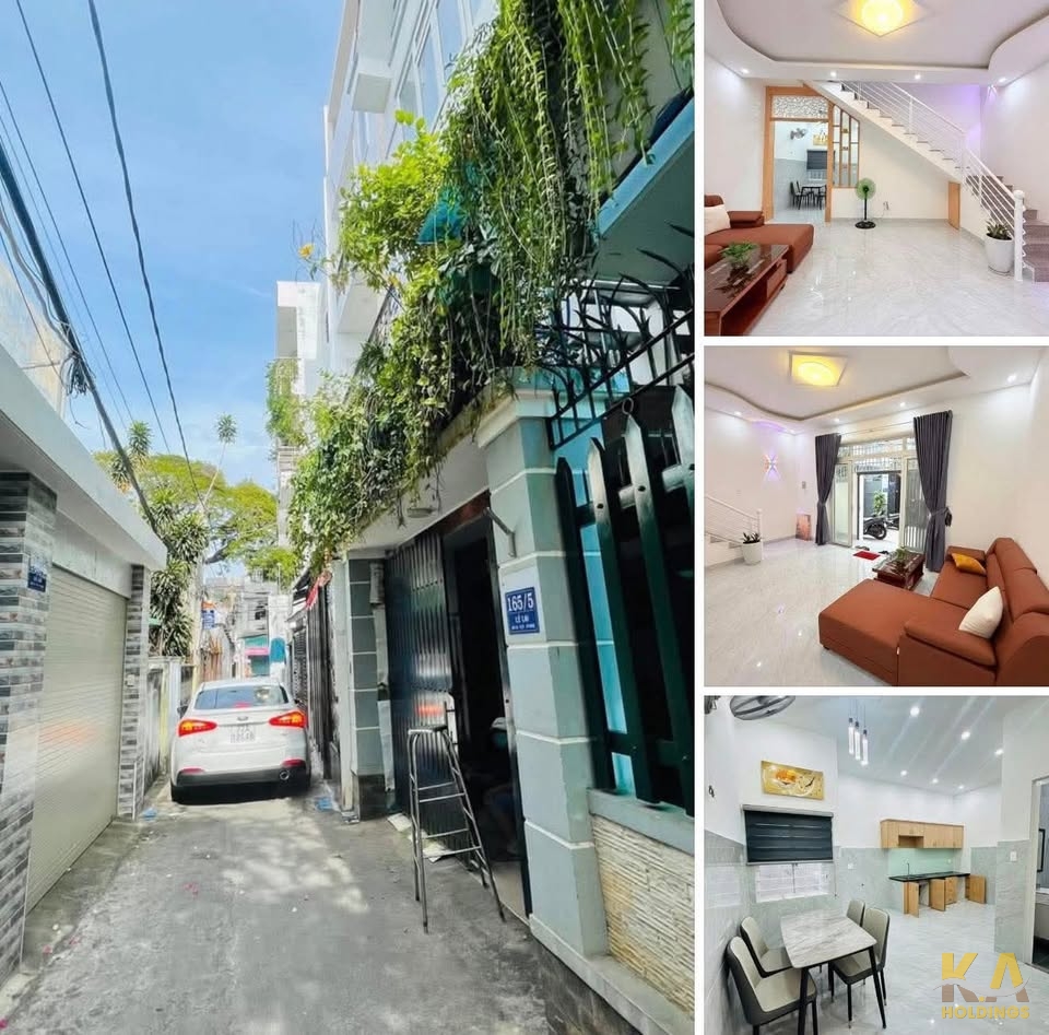 Nhà 1T1L– Hẻm 165 Lê Lai, P. Vũng Tàu – 51,5m², Ngang 5,7m Nở Hậu, Tây Bắc – 5,64 Tỷ TL