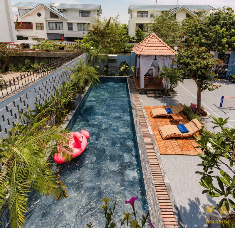  CHO THUÊ VILLA NHÀ GỖ PHONG CÁCH NHẬT – LONG CUNG VŨNG TÀU - 300M – 4PN – CÁCH BIỂN 500M – GIÁ 55 TRIỆU/THÁNG