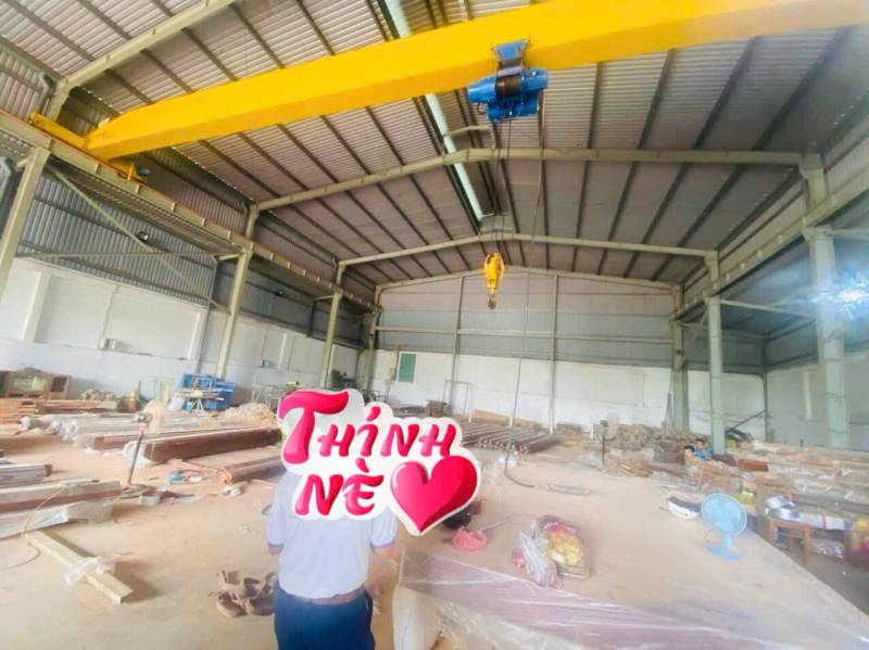 CHO THUÊ XƯỞNG CÓ CẦN TRỤC 5T- MẶT TIỀN 2/9 PHƯỜNG 10, TPVT - GIÁ 40 TRIỆU/THÁNG
