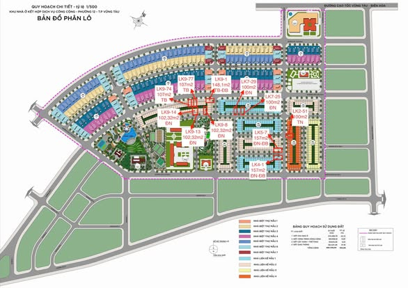 🏡 Bán Nhà Thô LK5 KĐT The Light City - P. Vũng Tàu - 100M² KT(5 x 20)m - Giá Chỉ 5,3 Tỷ