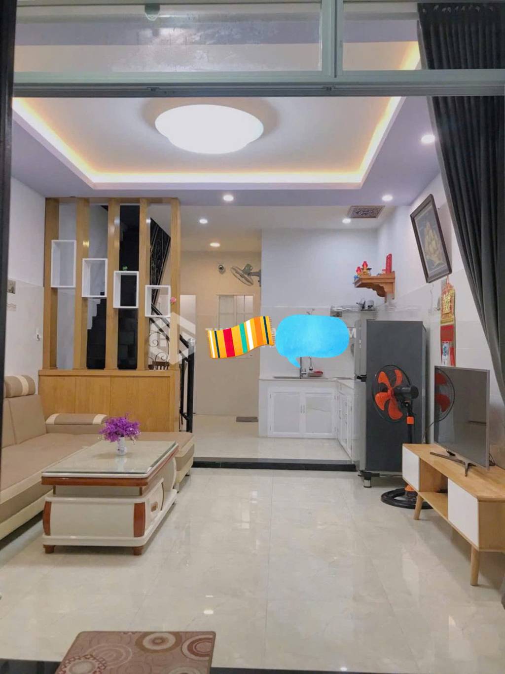 Cần Bán Căn Nhà 1 trệt 1 lầu hẻm Nguyễn bỉnh Khiêm Phường Thắng Tam Vũng Tàu 56m2 ( 4,2 x 13,3 )M- DB-Giá  3,55 TỶ