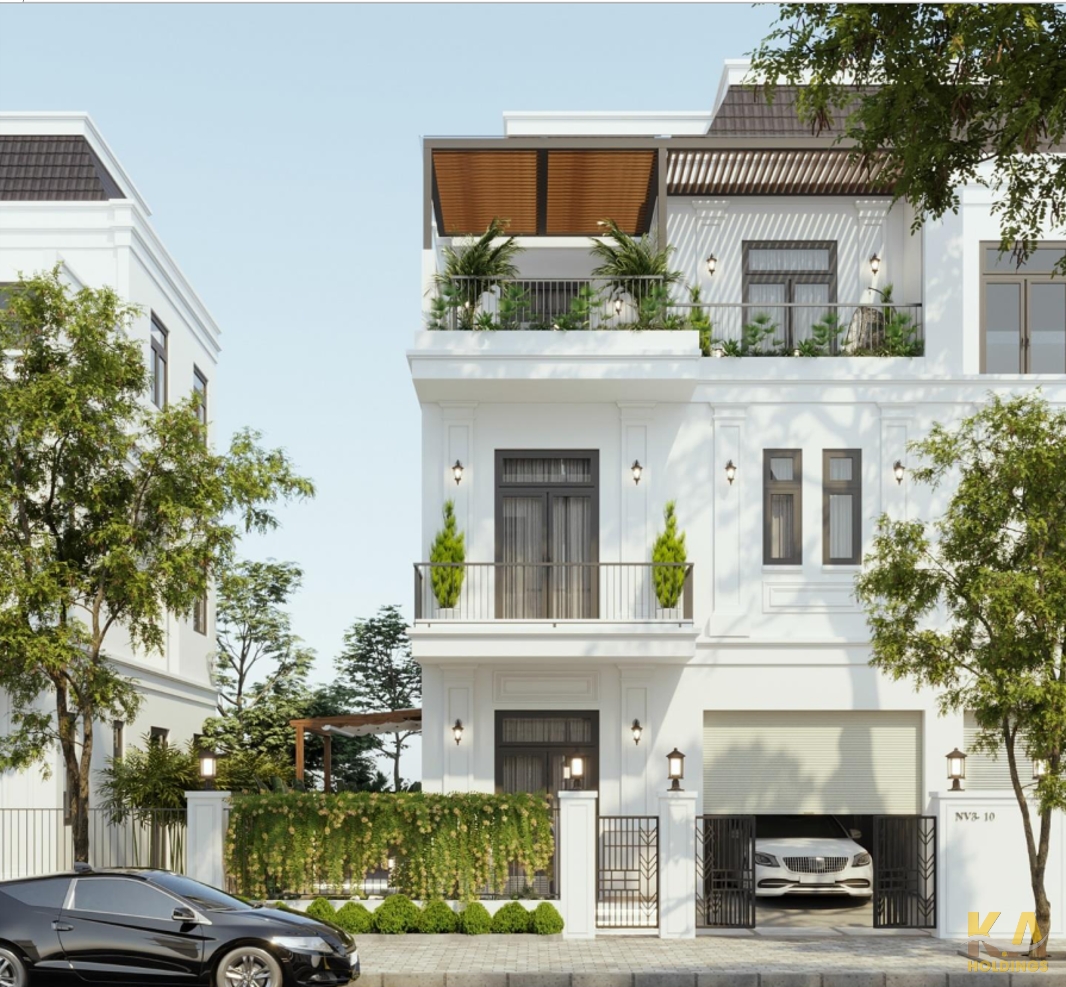 Bán Nhà Liền Kề KDC LAVIDA, Phường 12, Vũng Tàu - 87.5M2 (5x17.2)M - ĐN - Giá: 8 Tỷ (Sổ đỏ sẵn)