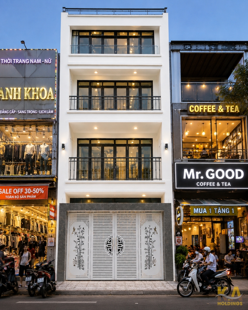 CHO THUÊ NHÀ MẶT TIỀN TRƯƠNG CÔNG ĐỊNH – 85M² (5x17M) - HOÀN CÔNG, PCCC - CHỈ 40 TRIỆU/THÁNG
