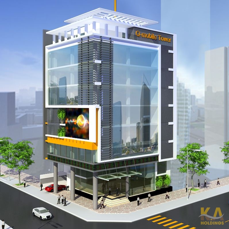 CHO THUÊ TOÀ NHÀ MẶT TIỀN KĐT CHÍ LINH - DT SÀN 1000M - DT ĐẤT 800M (20x40) - GIÁ 90 TRIỆU/THÁNG