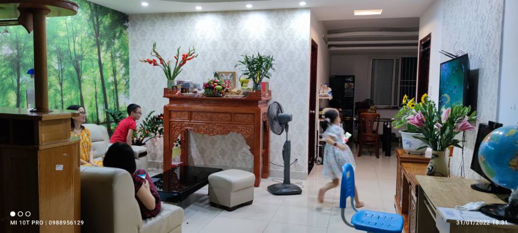 CCDV_bán căn hộ tầng cao cc corpmart 2pn_ 2wc_ trương văn bang_ 97m _ giá 2,95 tỷ