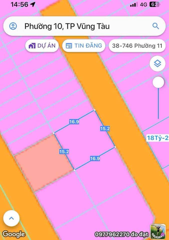 🅰️ĐẤT BIỆT THỰ KĐT CHÍ LINH 1 (SEAVIEW) P10 - ĐANG KD DÒNG TIỀN SẴN - 256M - 15,7x16,87M - GIÁ 18 TỶ