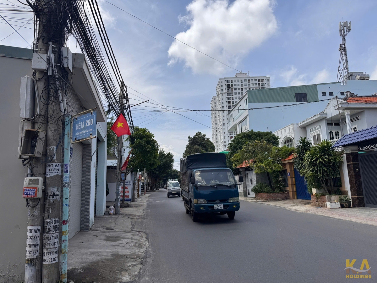 CHO THUÊ MẶT BẰNG NGUYỄN HỮU CẢNH - 200M (5x40m) - 12tr/tháng