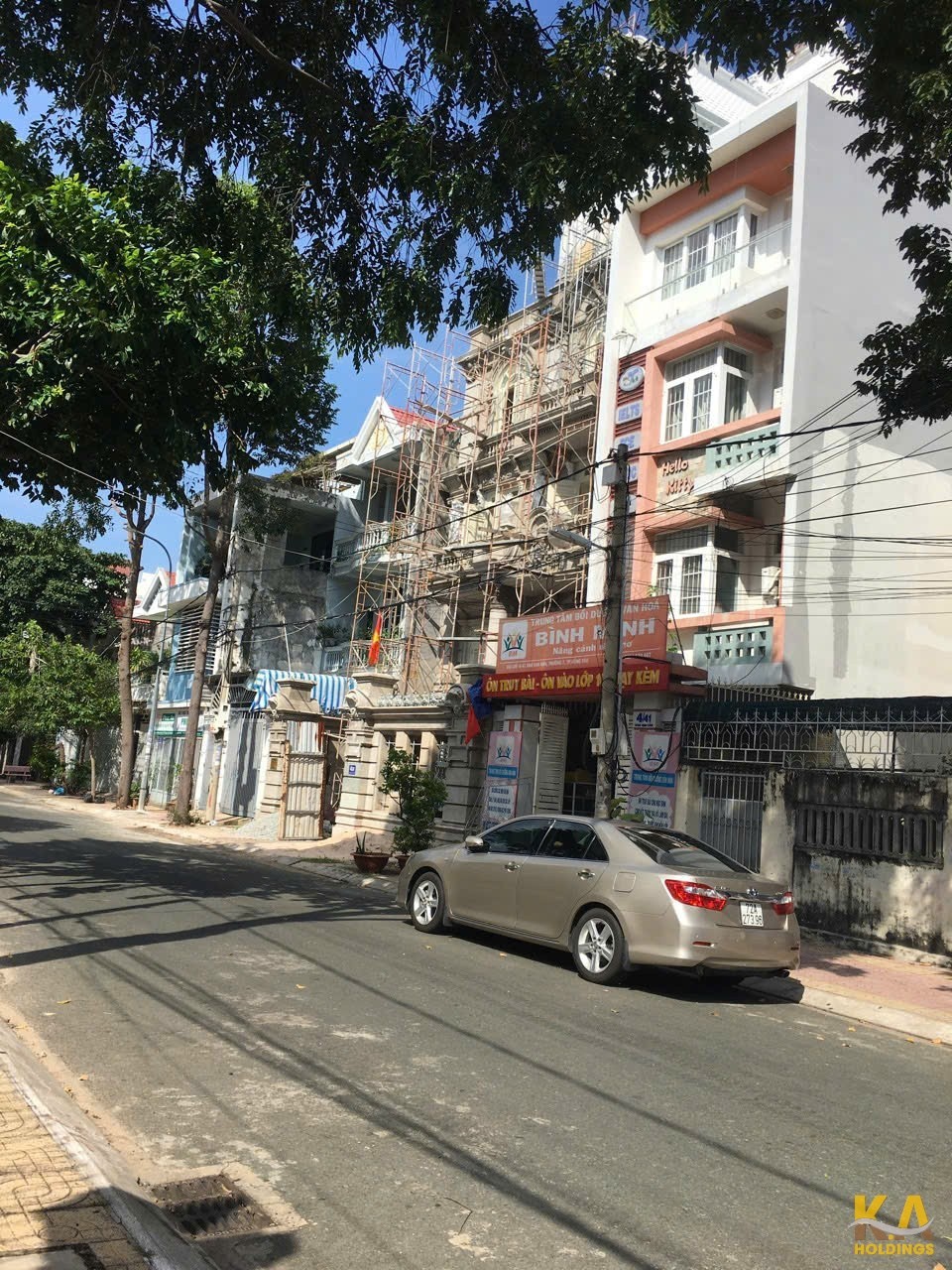 BÁN NHÀ 1 TRỆT 4 LẦU KHA VẠN CÂN - P.7 - 100M (5x20M) - TB - GIÁ 15 TỶ