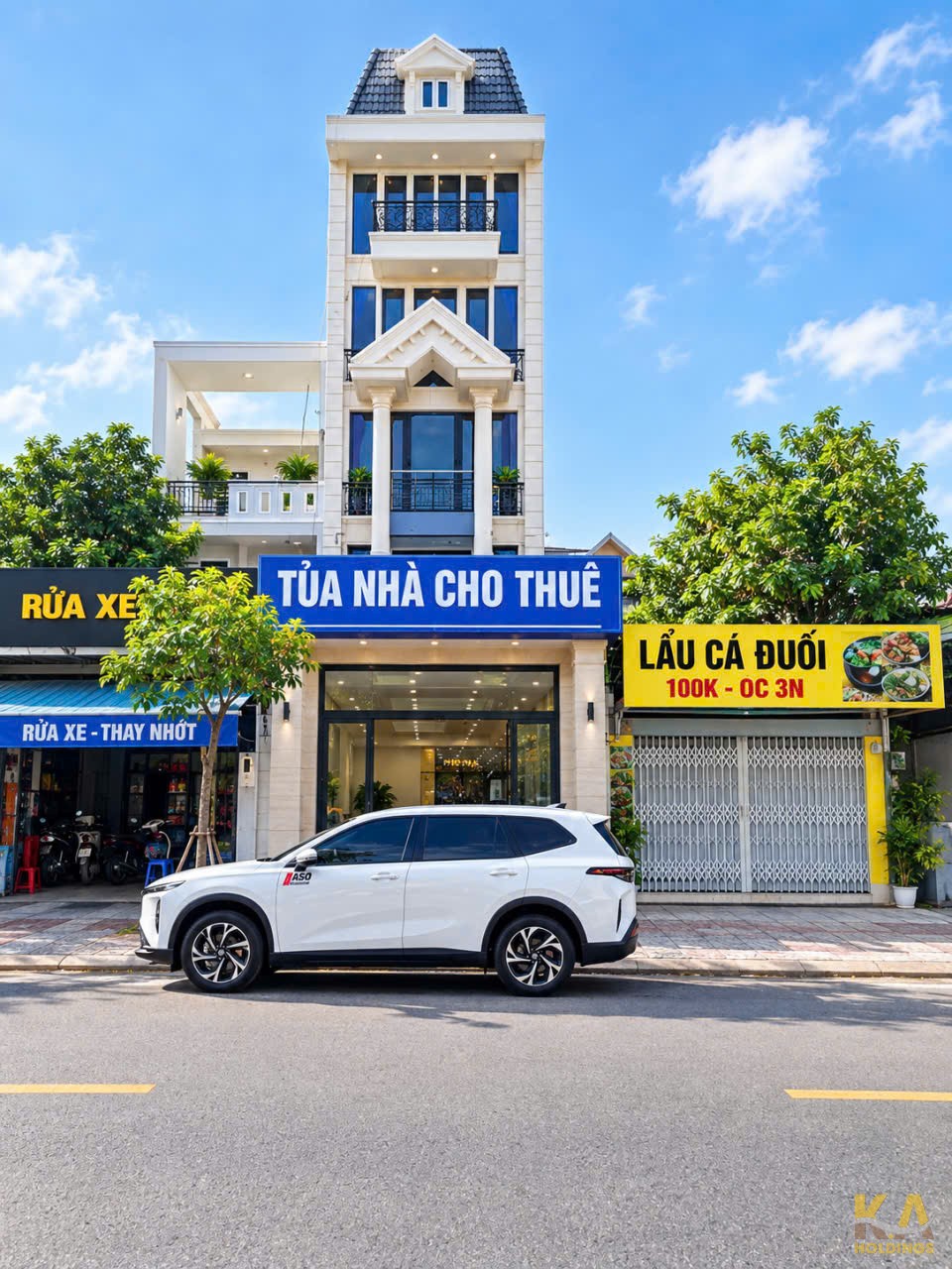 ‼️ CHO THUÊ TÒA NHÀ MẶT TIỀN BÌNH GIÃ – P.8, VŨNG TÀU – 15 PHÒNG – THANG MÁY – 55 TRIỆU/THÁNG