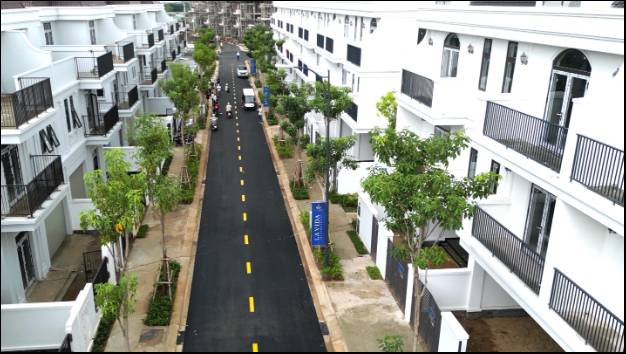 Bán Nhà Liền Kề KDC LAVIDA (Căn góc mảng xanh) , Phường 12 - DT: 85M2 (5x17)M - ĐN - Giá: 8.7 Tỷ