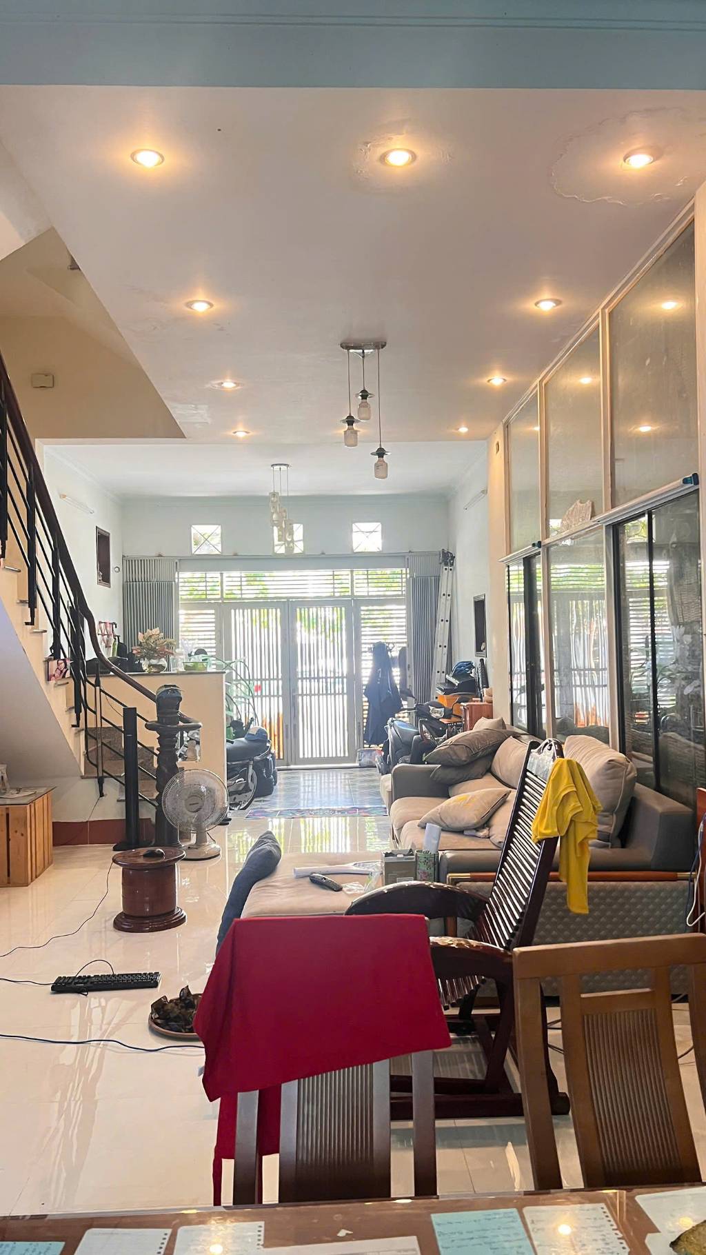 NHÀ 4 TẦNG MẶT TIỀN ÔNG ÍCH KHIỂM - 90M -5X18M - BẮC- GIÁ 12.5 TỶ