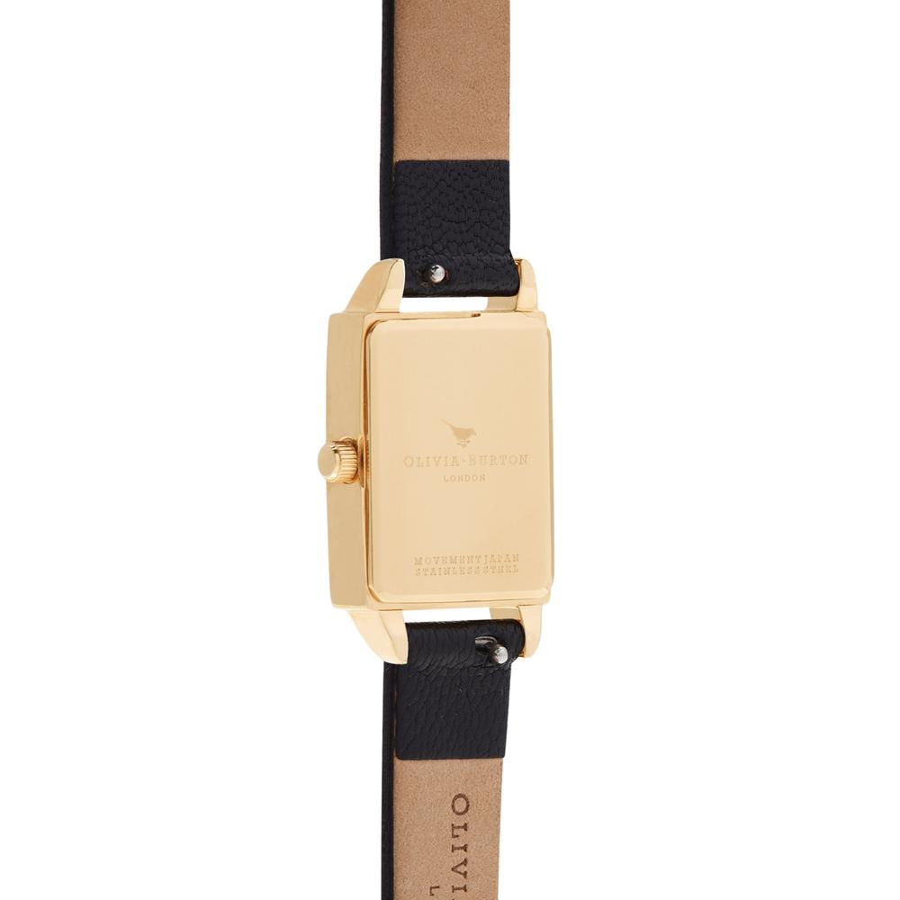 ĐỒNG HỒ OLIVIA BURTON BEE HIVE BLACK MOTHER OF PEARL, BLACK & GOLD - HC