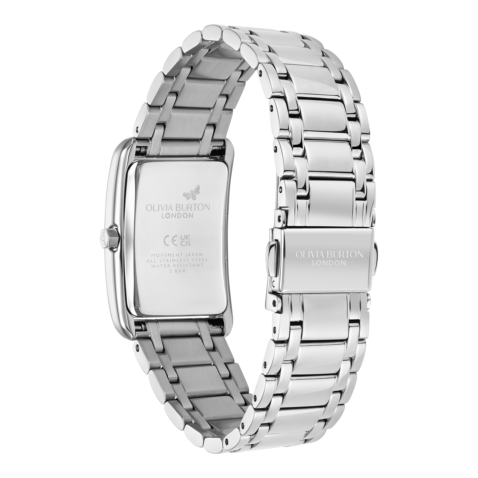 23mm Grove Dove Grey & Silver Bracelet Watch