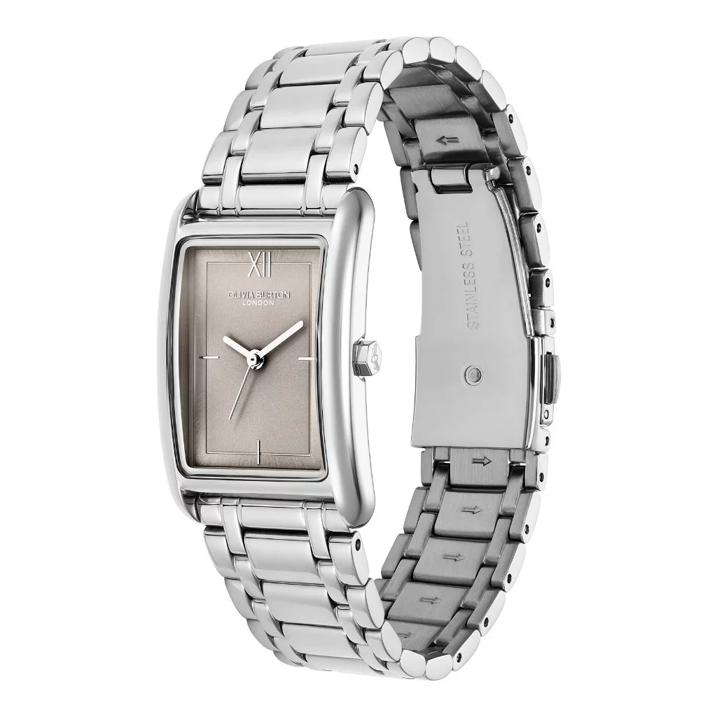 23mm Grove Dove Grey & Silver Bracelet Watch